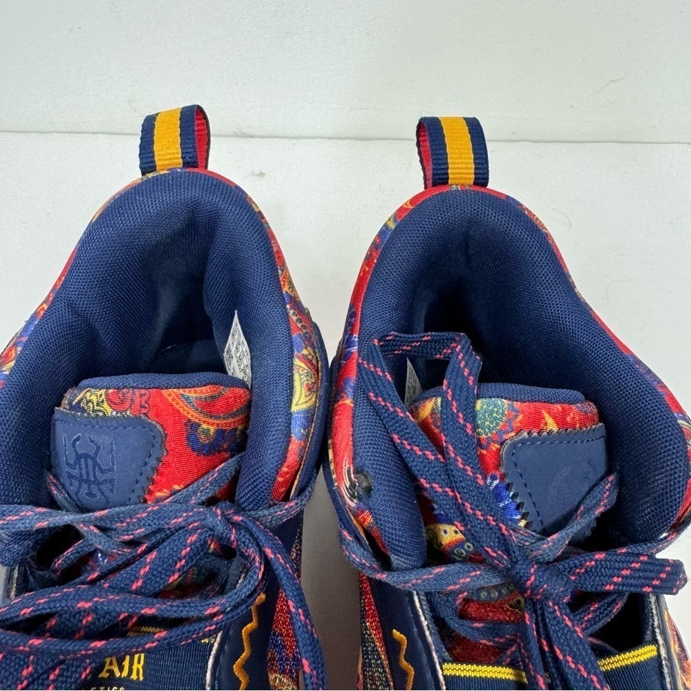 Adidas D.O.N. Issue #3 Bel-Air Athletics Prep School Red Blue Colorway Sneakers - Picture 6 of 10